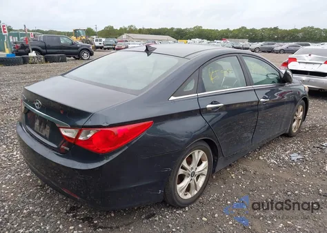 2013 Hyundai Sonata Limited z USA, uszkodzony, nr VIN 5NPEC4AC7DH511971